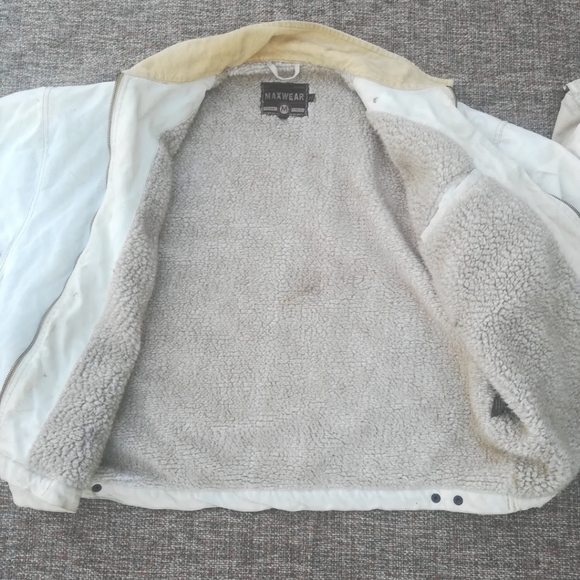 Vintage Distressed Canvas Work Coat - Picture 6 of 7